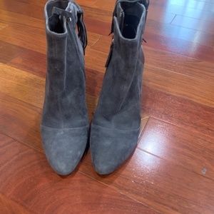 Booties - Grey- Size 8 - White House Black Market